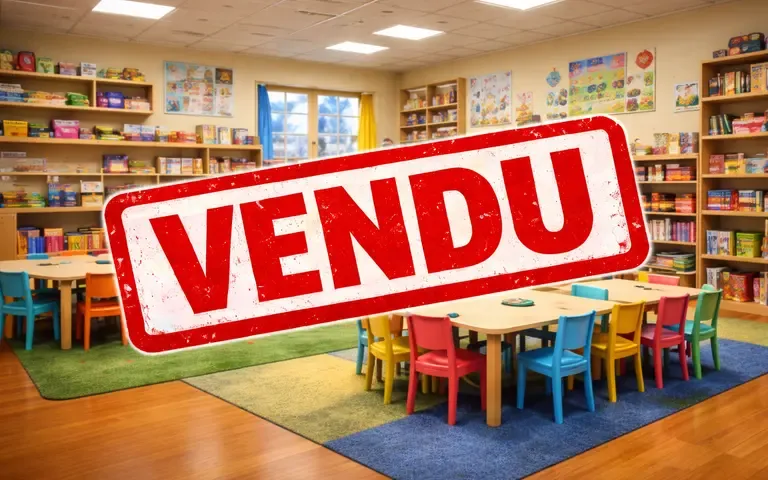 VENDU: Garderie privée 80 places à vendre à Québec [REF-177]