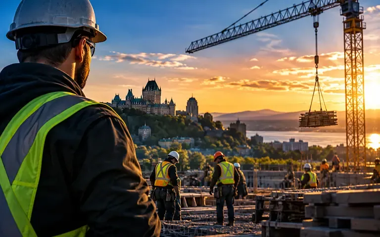 Plateforme de main-d’œuvre spécialisée en construction – Grande région de Québec