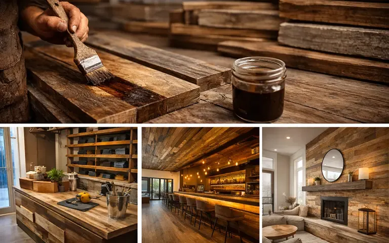 26P05-6 |Opportunité rare au Québec – 🪵 Entreprise spécialisée en bois antique design