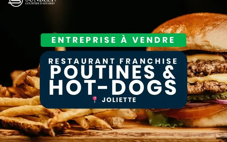 FRANCHISE HOT-DOGS ET FRITES RENOMMÉ . 25 ANS