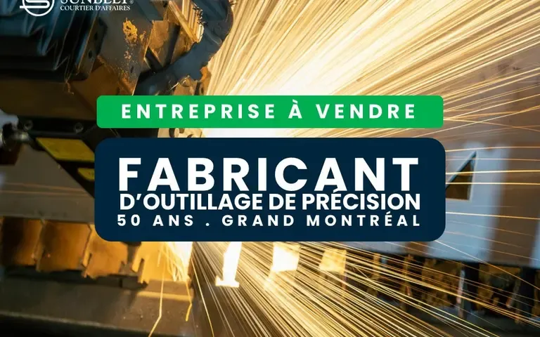 ATELIER D’USINAGE À PRÉCISION DANS LE GRAND MONTRÉAL . 50+ ANS