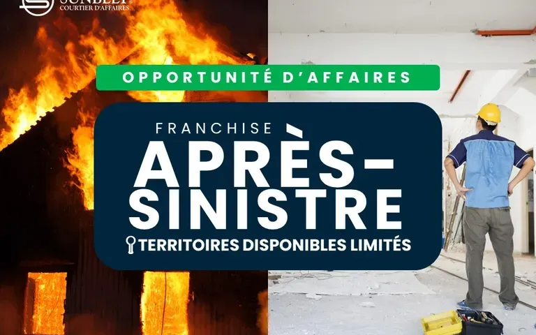 Franchise restauration après-sinistre; Territoire disponible