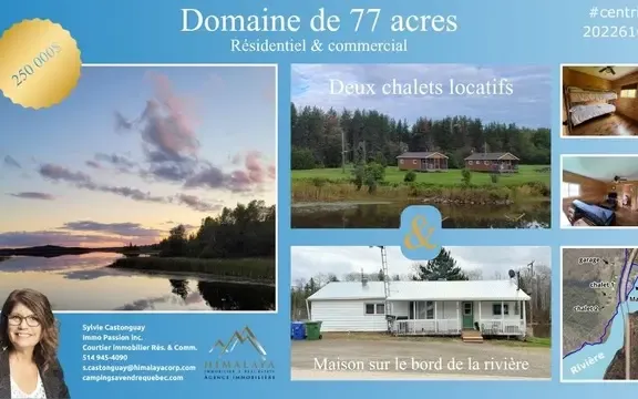 Domaine commercial et résidentiel (camping)