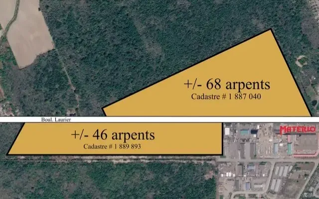 Terres agricoles à vendre à Terrebonne (La Plaine), Rive-Nord