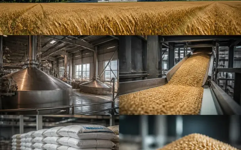 Entreprise de production de malt 