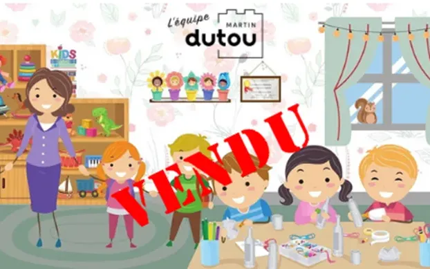 VENDU Garderie Non subventionnée à vendre