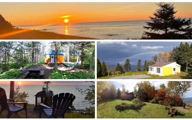 Immobilier Domaine à Vendre au bord de la Mer en Haute-Gaspésie