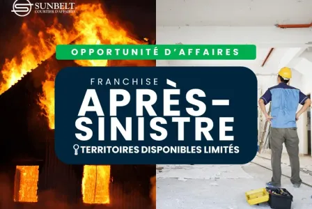 Franchise restauration après-sinistre; Territoire disponible