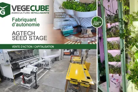 Occasion UNIQUE Végécube ouvre un seed round stratégique