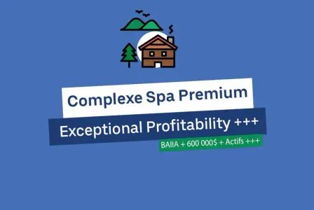 EC38286 - Complexe Touristique Haut de Gamme | Hébergement, Spa & Restaurant | 1,5 M$ de Revenus