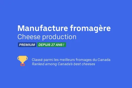EC84162 - Manufacture fromagère – Laurentides – 27 ans d’excellence – Cheese Production – Laurentides – 27 years of excellence