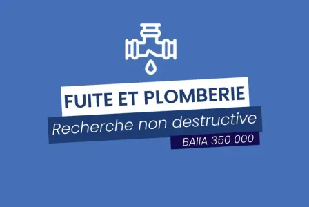 EC73838 - Détection de fuites par technologies avancées – diagnostic sans démolition, rapports rapides et forte notoriété locale, entreprise de services techniques B2C/B2B implantée dans le Grand Montréal