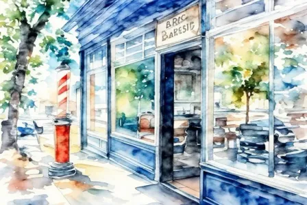 Coiffeur et barbier établi à vendre