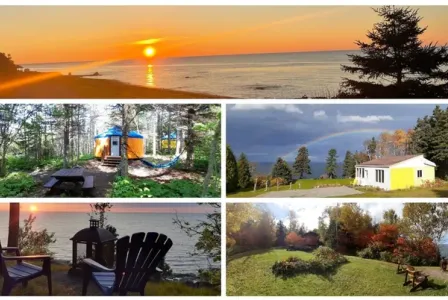 Immobilier Domaine à Vendre au bord de la Mer en Haute-Gaspésie